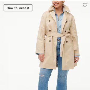 NWT J. Crew Trench Size 12P